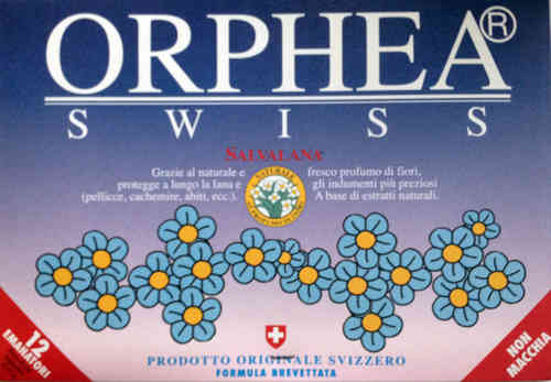 Orphea Swiss natürlicher Mottenschutz 5 Verpackungen
