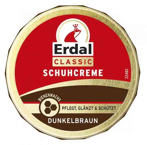 Schuhcreme Classic ERDAL Dunklebraun