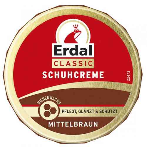 Schuhcreme Classic ERDAL mittelbraun